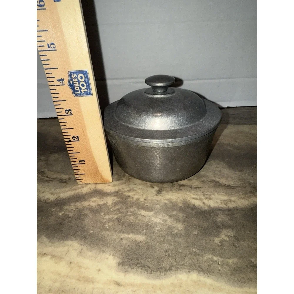 vintage wearever aluminum Mini Pot With Lid 1 Cup Butter Melter‎ Saucepan